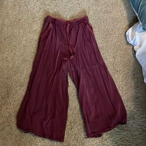 Anthropologie wide leg pants